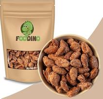 Deginti migdolai skrudinti karamelizuoti traškūs Nostalgija iš mugės Deginti migdolai saldūs 1 kg 5 kg sandariai uždaromi Aukščiausios kokybės "Foodino" (1 kg)