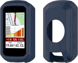 Dėklas, suderinamas su "Garmin Edge 850/Edge 550", smūgiams atsparus minkštas silikoninis apsauginis dėklas, GPS dviračių aksesuarai, atsparus įbrėžimams, bekvapis, mėlynas
