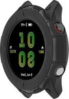 Dėklas, suderinamas su „Garmin Forerunner 255“ – „Disscool“ minkštas, nuo kritimo apsaugantis TPU dėklas (TPU/juodas)