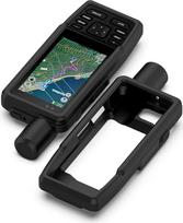 Dėklas, suderinamas su „Garmin GPSMAP H1i Plus“ – atsparus įbrėžimams minkštas silikoninis apsauginis dėklas GPS įrenginiui, juodos spalvos