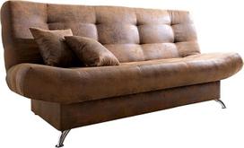 DELIFE "Viola" sofa lova 190 x 90 cm, ruda, su miego funkcija "Bed Box Sleep" Sofa lova