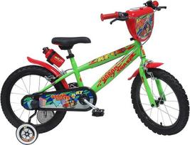 Denver Babies (berniukai) 16 colių miesto riedučiai Ref 2416 Bicycle Green/Red