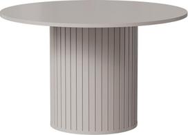 designnimpex Roma DO-8 Dizaino valgomojo stalas Apvalus valgomasis 120 x 75 cm Kašmyras