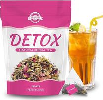 Detox arbata svorio metimui, 28 dienų svorio metimo arbata, žaliųjų augalų pagalbos detoksikacijos milteliai, natūrali vaistažolių arbata su žaliąja arbata, kiaulpiene, Oolong arbata, skatina svorio metimą, virškinimą - Vegan