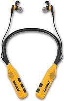 DEWALT "2-in-1" "Bluetooth" ausinės ant kaklo su garsiakalbiais - garsiakalbis darbo vietoje ir ausinės aplink kaklą, belaidės "Bluetooth" ausinės, 60+ valandų muzikos atkūrimo, įskaitant nešiojimo krepšį
