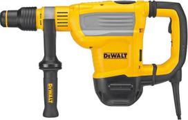 DEWALT SDS-max D25614K kombinuotas plaktukas, 1 350 W (10,5 džaulių, maks. 45 mm gręžimo skersmuo betone, su sukimosi stabdymo funkcija UTC, sukimosi stabdžiu vidutinio sunkumo dantisavimo darbams, komplekte su antra rankena ir dėklu)