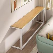 Dėžė už sofos Robuste Sofatische Schmal Lang 80 100 120 140 160 180 cm, Industrielle Konsolentische Für Wohnzimmer/ Schlafzimmer/ Küche, Dekoratives Heizkörperregal(Walnut,160x15x80cm/63x6x31in)
