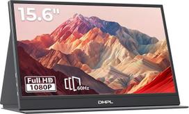 DHPL15,6" nešiojamasis monitorius IPS FHD 1080P – antrasis ekranas nešiojamajam kompiuteriui ir „Mac“