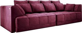 Didelė sofa „Tiga XXL“, sofa-lova, sofos-lovos su miego funkcija, 302 cm pločio (Cloud 68)