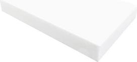 Didelio tankio putų plokštė, skirta namų meistrų darbams ir modelių konstravimui – 30 cm x 40 cm x 5 cm, mėlynos ir baltos spalvos polistireno plokštės, 1 vnt. (balta)