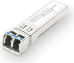 DIGITUS SFP+ modulis - 10Gb/s - suderinamas su HP ir HP Aruba - mini GBIC - skirtas vienmodžiams šviesolaidiniams kabeliams - dvipusis LC - 1310 nm bangos ilgis - 10 km atstumas - Plug & Play