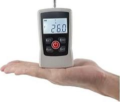 Dinamometras, 50 N/5 kg tragbarer Zugdruck, sparsamer digitaler und Zugkraftmesser, LCD-Bildschirm, Handgriff-Dynamometer, Kraftmessgeräte