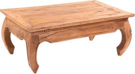 Dizainas Opium Table East | 100 x 60 x 41 cm (plotis x gylis x aukštis), raudonmedžio perdirbta mediena | Šalutinis staliukas, žurnalinis staliukas iš medžio masyvo, spalva: 08 Honey Waxed