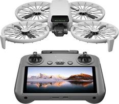 DJI Flip (RC 2 nuotolinio valdymo pultas su ekranu) - mini dronas su 4K kamera vaikams, iki 249 g, Follow-Me, 13 km HD transliacija, paleidimas ranka, 31 min. skrydžio trukmė, dronas su kamera, skirtas vaizdo įrašams