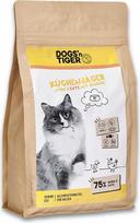 Dogs'n Tiger Adult, Senior Premium Cat Food, sausas ėdalas katėms, 75 % mėsos, be cukraus ir grūdų, vištiena ir antis, 10 kg