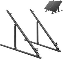 DOKIO balkono saulės jėgainės tvirtinimo sistema, 126 cm (2 vnt. rinkinys) | Skirta 200 W ir 400 W saulės baterijoms