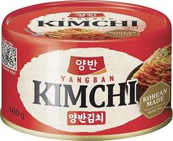 Dongwon Kimchi, korėjietiški marinuoti kopūstai, 1 x 160 g, nusausintas svoris 120 g