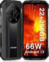 DOOGEE S110 Lauko mobilusis telefonas be sutarties "Android 13" (2023), "Helio G99" 22GB + 256GB (TF 2TB), 10800mAh 66W Lauko išmanusis telefonas 6,6 colių FHD+ 120Hz, 50MP + 24MP naktinis matymas IP68 atsparus vandeniui