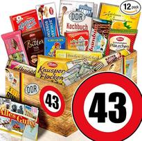 Dovanos idėja 43-ajam gimtadieniui / juokingos dovanos 43-ajam gimtadieniui / šokoladų rinkinys „East“