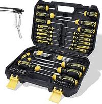 DOWELL magnetinių atsuktuvų rinkinys Dantytas / Phillips / Torx 108 dalių atsuktuvų rinkinys Mini tiksliųjų atsuktuvų antgalių rinkinys