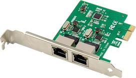 DriverGenius 2 prievadų dviejų profilių "PCI Express" PCIe Gigabitinio tinklo serverio tinklo adapterio kortelė - PCIe NIC