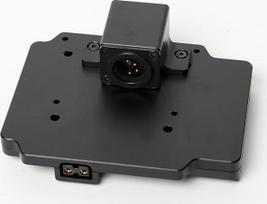 DRRI V-Mount akumuliatoriaus adapterio plokštė su 4 kontaktų XLR ir Dtap maitinimo išvestimi, skirta Steadicam Sony A7SII kanonas C300 mkIII Ursa Mini, monitorius, borto šviesos ir perdavimo įrenginiai