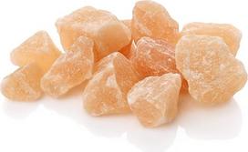 Druskos gabalėliai. Kristalinė druska iš Himalajų kyšulio, Pendžabas/Pakistanas. 1 kg. Druskos akmenys. Uolinės druskos gabalėliai