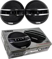 DS18 2 TX1S aukšto dažnio garsiakalbiai, 6 cm (60 mm) skersmens, 50 W RMS ir 200 W maksimali galia, 4 omų varža, sumažintas gylis – tik 2 cm porai