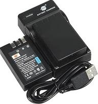 DSTE (2 vnt.) ličio jonų akumuliatoriaus ir mikro USB įkroviklio rinkinys, suderinamas su skaitmeniniu fotoaparatu Fuji NP-140 FinePix S100FS S200EXR S200FS S205EXR