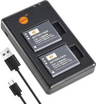 DSTE 2PCS LI-90B LI-92B (2000mAh/3.7V) baterijos baterija suderinama su Olympus SH-1, SH-50, iHS SH-60, SP-100, SP-100EE, Tough TG-6, TG-1, TG-2, TG-3