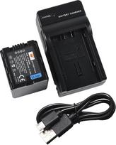 DSTE ličio jonų akumuliatorius ir „Micro USB“ įkroviklis, tinkantis „Panasonic“ modeliams VBN260, VW-VBN130, HC-X800, HC-X900, HC-X900M, HC-X910, HC-X920, HC-X920M, HDC-HS900, HDC-SD800
