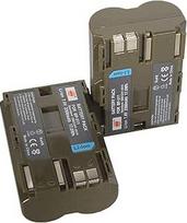 DSTE® 2x BP-511 įkraunama ličio jonų baterija, suderinama su "Canon EOS 10D, 20D, 20Da, 300D, 30D, 40D, 50D, 5D, D30, D60