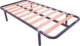 DUÉRMETE ONLINE - 30 x 30 mm skersmens pagrindas su kojelėmis - 30 x 30 mm vamzdinis plienas - pilki epoksidiniai dažai - 105 x 190 cm