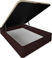 DUÉRMETE ONLINE Dreaming Online Didelės talpos sulankstomas medinis lovos rėmas, 30 mm storio, su sustiprintu ir orui pralaidžiu dangčiu, 90 x 190 cm