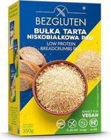 Duonos džiūvėsėliai be glitimo, mažai baltymų, PKU, be pieno, be kiaušinių, veganiški 350 g Bezgluten