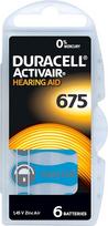 Duracell Hörgeräte baterijos Größe 675 60 baterijų