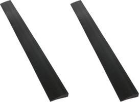 Durų slenksčio rampa, 900 x 80 x (10–30) mm, guminė rampa, skirta vežimėliams, vaikiškiems vežimėliams, vaikštynėms ar elektriniams paspirtukams (apkrova iki 800 kg), 3,0 cm aukščio (2 vnt. rinkinys)