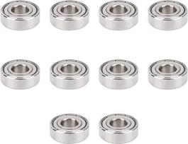 Dvigubai ekranuotas didelio sukimosi greičio „Mini-Lager“ guolis, skirtas mašinos dalims S6202ZZ 35x15x11 mm, skirtas redukcinių ratų ritininiams malūnams