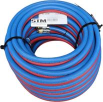 Dvigubas deguonies ir acetileno balionas, 5 m, 10 m, 20 m, 9 x 6 su jungtimis (20 m)