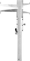 Dvigubos veržlės matuoklis iš nerūdijančio plieno 9–300 mm, tvirtas (9–150 mm)