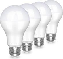 E27 LED lemputė, šilta balta dienos šviesa, 4000 K, 20 W (pakeičia 150 W), 2452 lm, itin ryški, energiją taupanti LED lemputė E27, LED lemputė E27, 230 V kintamosios srovės, nereguliuojama, 4 vnt. pakuotė