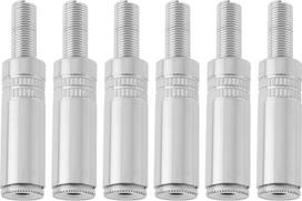 ECSiNG 6 vnt. 3,5 mm stereo garso lizdo adapteris, litavimo lizdas, laidų jungtis, skirta savarankiškai surinktiems ausiniams