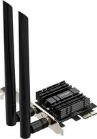 EDUP AC1300Mbps PCIe „Wi-Fi“ plokštė su „Bluetooth 4.2“, aušintuvu, dviejų dažnių (2,4 GHz/5,8 GHz) „PCI-E“ belaidžio ryšio adapteris, interneto tinklo plokštė, suderinama su „Windows 10“, „Win 8.1“ ir „Win 7“ operacinėmis sistemomis, skirta stacionariem
