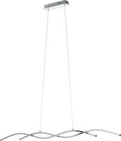EGLO LED 1 lemputės sieninis šviestuvas, medžiaga: Medžiaga: aliuminis, plieno plastikas, spalva: chromas, balta.
