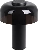 EGLO LED lauko stalinė lempa „Ponente“, akumuliatorinė naktinė lempa su jutikliniu reguliatoriumi, belaidė lauko stalinė lempa, įkraunama per USB, metalo ir plastiko, juodos spalvos, šiltos baltos, neutralios baltos, IP44 | Lauko stalinė lempa, bevielė, į