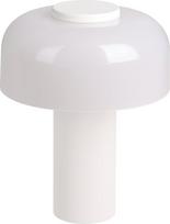 EGLO LED Tischlampe außen Ponente, Akku Nachttischlampe touch dimmbar, Lauko Tischleuchte kabellos, aufladbar per USB, Metall und Kunststoff in Weiß, warmweiß, neutralweiß, IP44