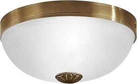 EGLO lubinis šviestuvas, stiklinis, E27, 60 W, bronzos/baltos spalvos