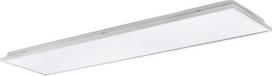 EGLO Urtebieta LED lubų šviestuvas, metalinė plokštė ir plastikinis šviesos paviršius, baltos spalvos, virtuvės šviestuvas, biuro šviestuvas, neutralios baltos spalvos, L 119,5 cm
