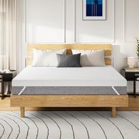 EGOHOME čiužinio antklodė 180 x 200 cm H2 H3, čiužinio antklodė 180 x 200 cm su „Visco“ putomis ir „Comfort“ putomis, 7 cm aukščio čiužinio antklodė su neslystančiu pagrindu, skirta spyruokliniams lovoms, sofoms-lovoms ir karavanams