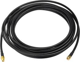 Eightwood SMA kabelio vyriškos lyties su pertvara lizdas pratęsimas mažų nuostolių KSR195 16,5 pėdų 500 cm Homematic CCU2 CC1101 Raspberry Pi Hsdpa Huawei 2G 3G 4G LTE antenos UMTS mobiliojo plačiajuosčio ryšio daugialypės terpės